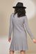 Тепла сукня для вагітних та годуючих ELMA DR-33.042, серый, S, 98 см, 60,6 см, 71 см, 81,2 см, 96,6 см