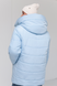 Куртка для вагітних блакитна