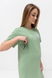 Платье для беременных и кормящих зеленое