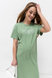 Сукня для вагітних та годуючих зелена