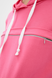 Свитшот-худи для беременных и кормящих ярко-розовый