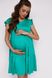 Сукня для вагітних і годуючих зелена