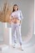 Спортивный костюм для беременных и кормящих лавандовый