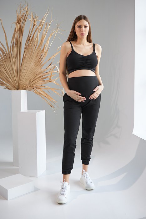 Штани для вагітних чорні