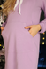 Плаття-худі для вагітних і годуючих лавандове