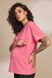 Стильная трикотажная футболка для беременных и кормящих MUSE NR-33.012, S, 62,5 см, 15,0 см, 102 см, 103,2 см, 104 см