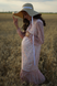 Платье для беременных персиковое
