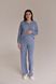 Спортивный костюм для кормления и беременных, Голубой, S