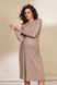 Женское платье для беременных и кормящих ANNIE DR-33.021, Капучино, S, 102 см, 59 см, 76 см, 84 см, 104 см