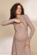 Женское платье для беременных и кормящих ANNIE DR-33.021, Капучино, S, 102 см, 59 см, 76 см, 84 см, 104 см